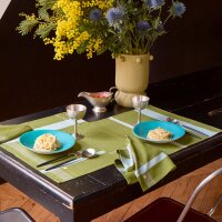 Tischsets (2x Set) La Nonna Pistacchio 50x40x1 cm...