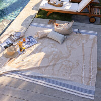 Strandtuch Dune Argan 200x200 cm Baumwolle - Le Jacquard...